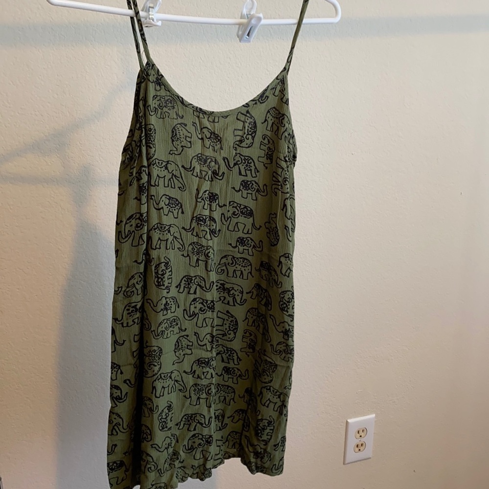 Forever 21 mini dress with elephant print